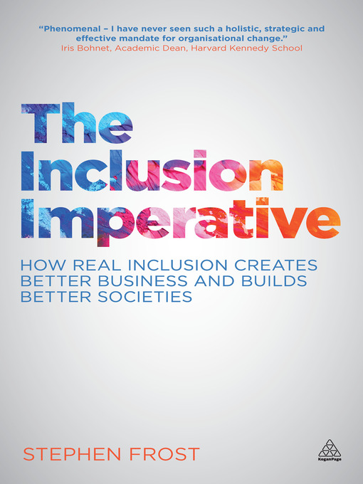 Title details for The Inclusion Imperative by Stephen Frost - Available
